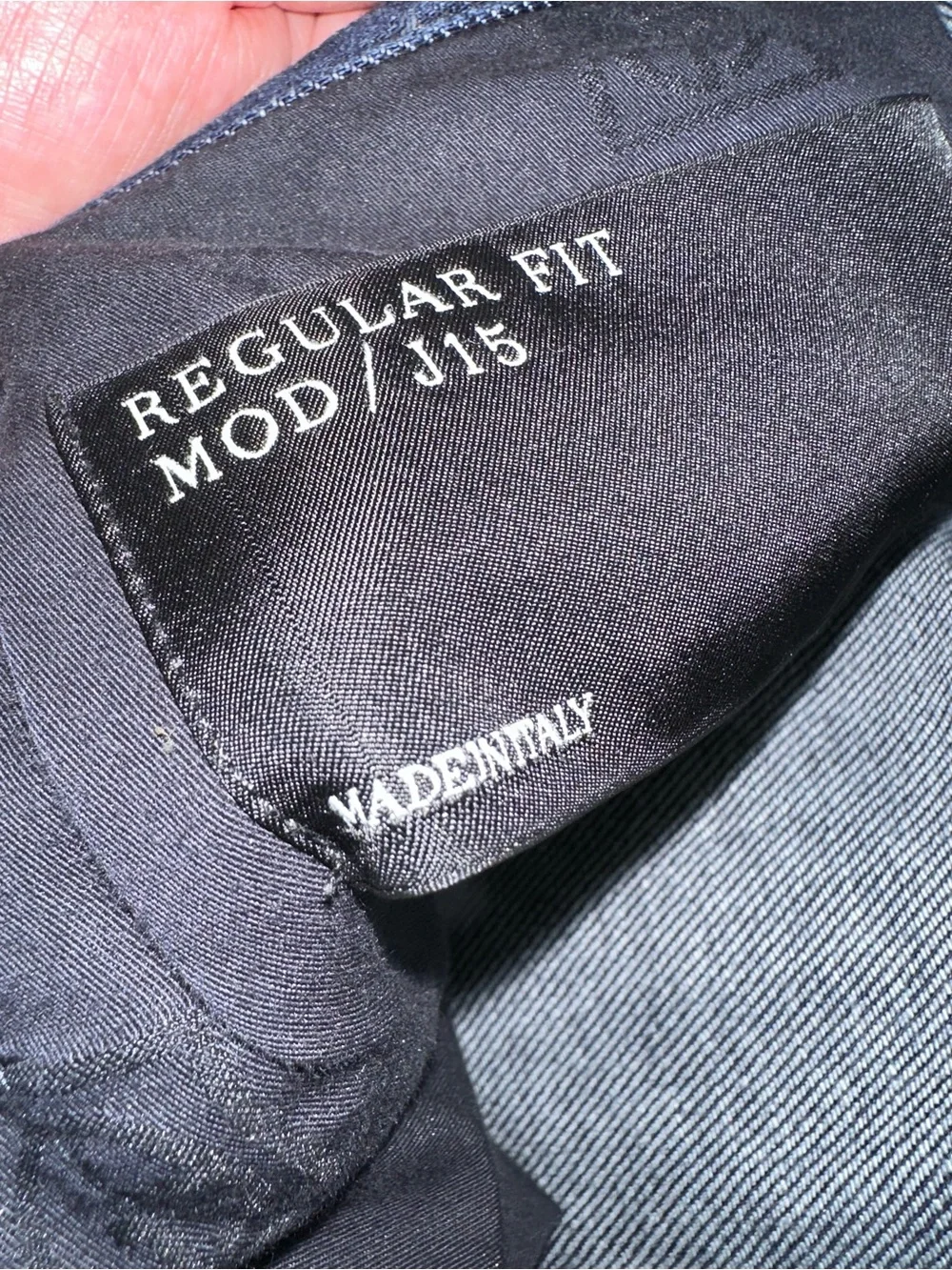Giorgio Armani Straight-Leg Dark Indigo Jeans